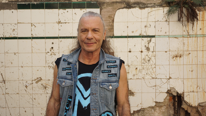 Portrait von Bruce Dickinson